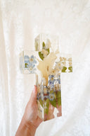 Floral Resin Cross