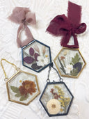 Add-On Pressed Glass Flower Ornament  image 2
